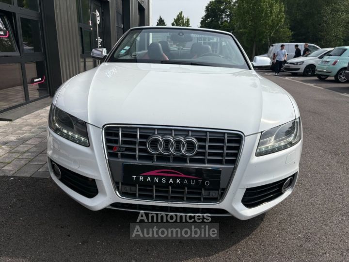 Audi S5 cabriolet v6 30 tfsi 333 quattro s tronic avec sieges chauffant radar avant et arriere climatisation auto echappement sport - 3