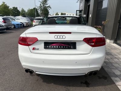 Audi S5 cabriolet v6 30 tfsi 333 quattro s tronic avec sieges chauffant radar avant et arriere climatisation auto echappement sport   - 6