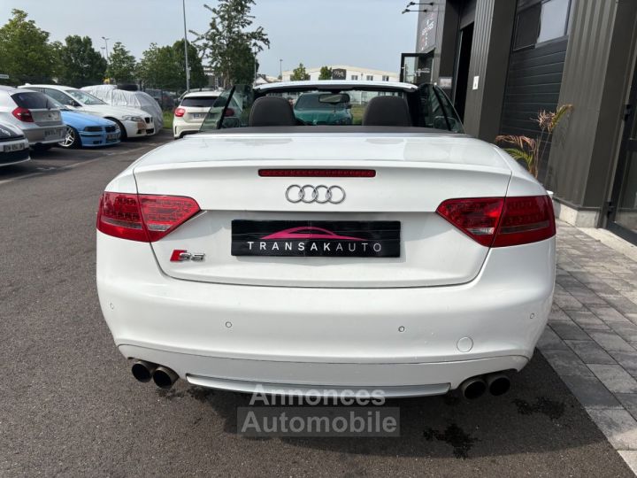 Audi S5 cabriolet v6 30 tfsi 333 quattro s tronic avec sieges chauffant radar avant et arriere climatisation auto echappement sport - 6