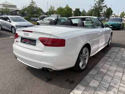 Audi S5 cabriolet v6 30 tfsi 333 quattro s tronic avec sieges chauffant radar avant et arriere climatisation auto echappement sport   - 7