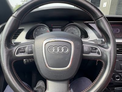Audi S5 cabriolet v6 30 tfsi 333 quattro s tronic avec sieges chauffant radar avant et arriere climatisation auto echappement sport   - 10
