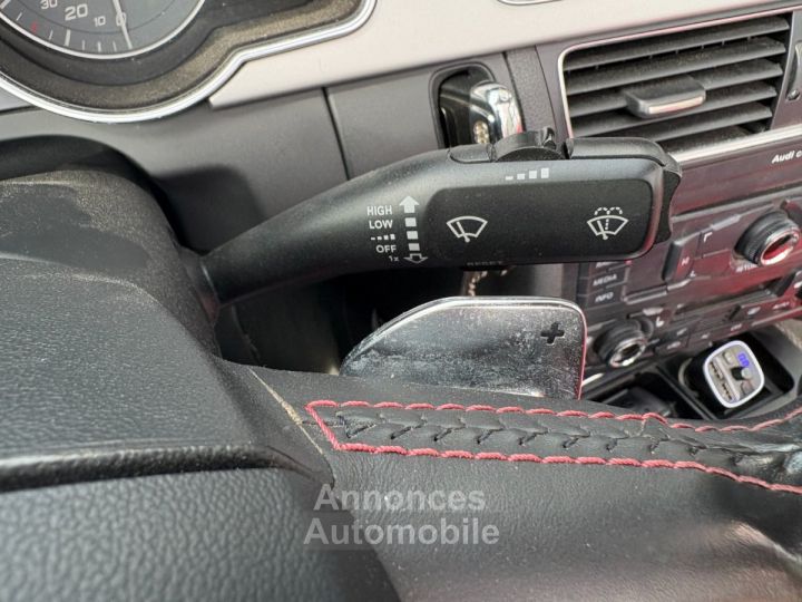 Audi S5 cabriolet v6 30 tfsi 333 quattro s tronic avec sieges chauffant radar avant et arriere climatisation auto echappement sport - 13
