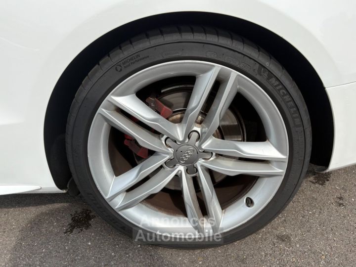 Audi S5 cabriolet v6 30 tfsi 333 quattro s tronic avec sieges chauffant radar avant et arriere climatisation auto echappement sport - 22
