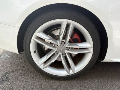Audi S5 cabriolet v6 30 tfsi 333 quattro s tronic avec sieges chauffant radar avant et arriere climatisation auto echappement sport   - 23