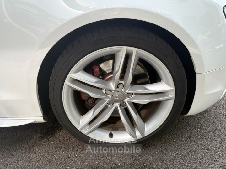 Audi S5 cabriolet v6 30 tfsi 333 quattro s tronic avec sieges chauffant radar avant et arriere climatisation auto echappement sport - 24