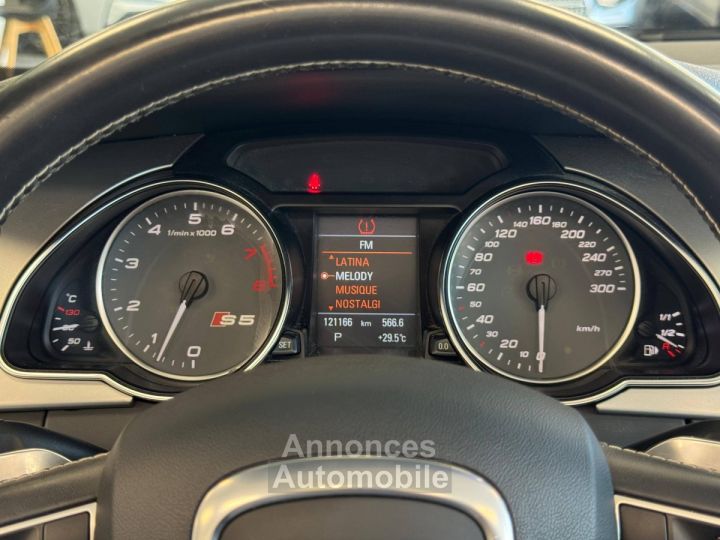 Audi S5 30 V6 TFSI 333ch quattro S tronic 7 - 13