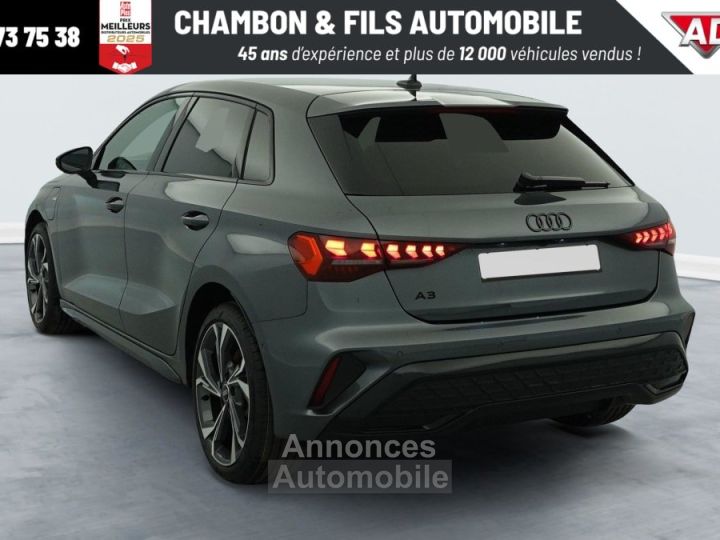Audi A3 Sportback NOUVELLE 45 TFSI E HYBRIDE RECHARGEABLE 272 S tronic 6 S line - 4