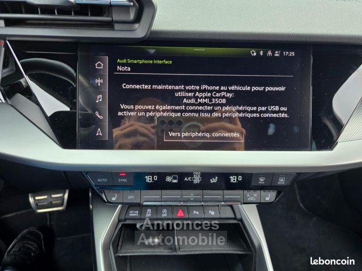Audi A3 35 TFSI 150ch MILD HYBRID S-LINE S-TRONIC - 18