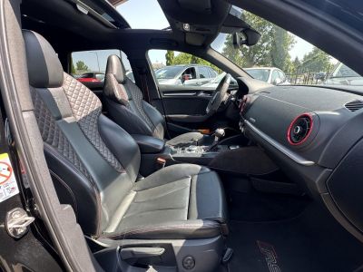 Audi RS3 SportBack Quattro 25 TFSI 400 S-tronic  - GARANTIE 12 MOIS   - 12