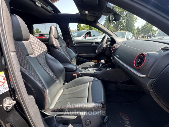 Audi RS3 SportBack Quattro 25 TFSI 400 S-tronic  - GARANTIE 12 MOIS - 12