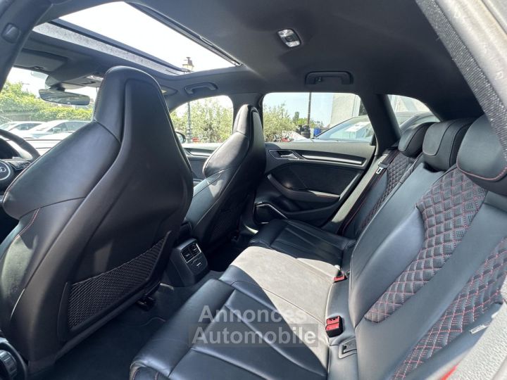 Audi RS3 SportBack Quattro 25 TFSI 400 S-tronic  - GARANTIE 12 MOIS - 16