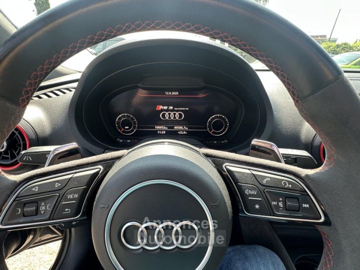Audi RS3 SportBack Quattro 25 TFSI 400 S-tronic  - GARANTIE 12 MOIS - 17