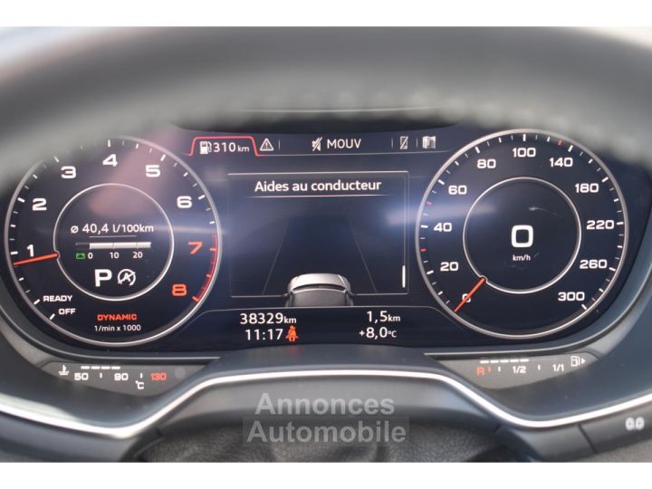 Audi TT Roadster 45 TFSI 245CH S LINE QUATTRO S TRONIC 7 - 8