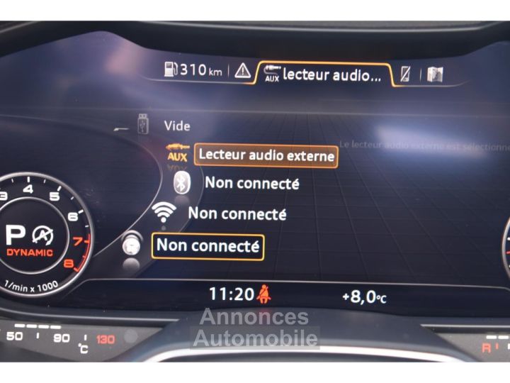 Audi TT Roadster 45 TFSI 245CH S LINE QUATTRO S TRONIC 7 - 27