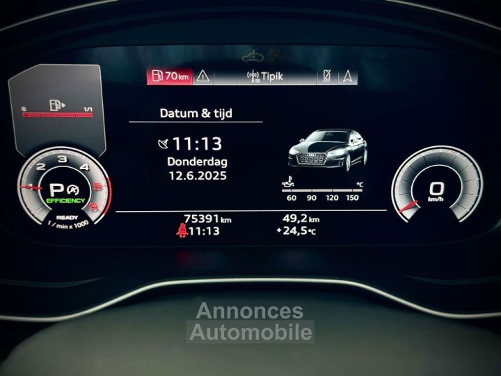 Audi A5 Sportback 20TDi-1ERPRO-COCKPIT-CAMERA360-CUIR-TVA - 13