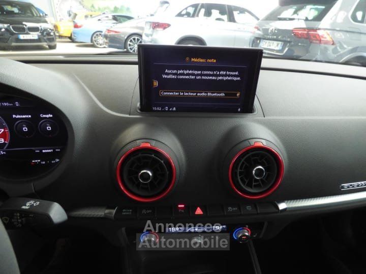 Audi RS3 BERLINE Berline 25 TFSI 400 S tronic 7 Quattro - 17