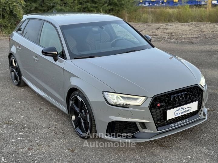 Audi RS3 Sportback - immat FR, sièges diamants, pack design RS, échap RS, B&O, magnetic, matrix - 2