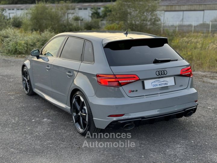 Audi RS3 Sportback - immat FR, sièges diamants, pack design RS, échap RS, B&O, magnetic, matrix - 3