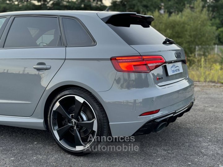 Audi RS3 Sportback - immat FR, sièges diamants, pack design RS, échap RS, B&O, magnetic, matrix - 7