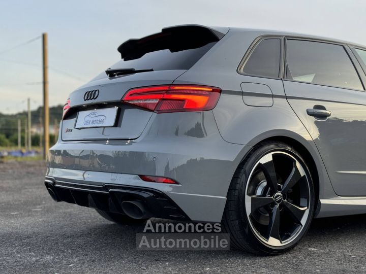 Audi RS3 Sportback - immat FR, sièges diamants, pack design RS, échap RS, B&O, magnetic, matrix - 8