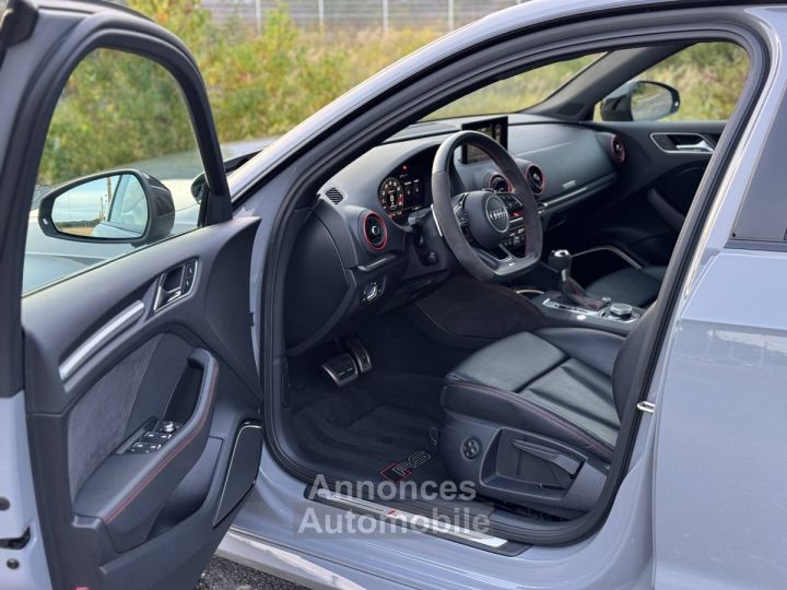 Audi RS3 Sportback - immat FR, sièges diamants, pack design RS, échap RS, B&O, magnetic, matrix - 11