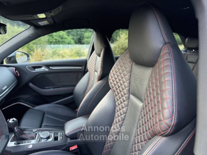 Audi RS3 Sportback - immat FR, sièges diamants, pack design RS, échap RS, B&O, magnetic, matrix - 12