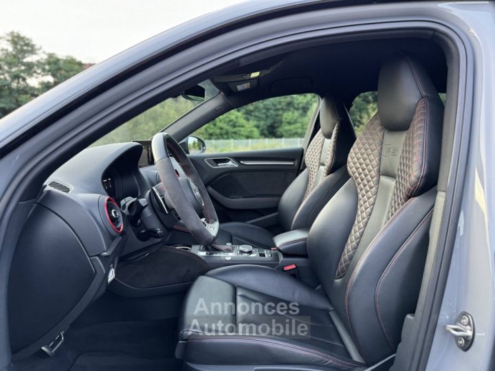 Audi RS3 Sportback - immat FR, sièges diamants, pack design RS, échap RS, B&O, magnetic, matrix - 13