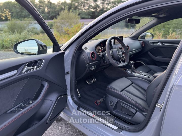 Audi RS3 Sportback - immat FR, sièges diamants, pack design RS, échap RS, B&O, magnetic, matrix - 14