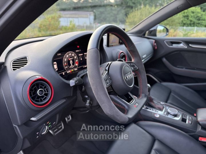 Audi RS3 Sportback - immat FR, sièges diamants, pack design RS, échap RS, B&O, magnetic, matrix - 16