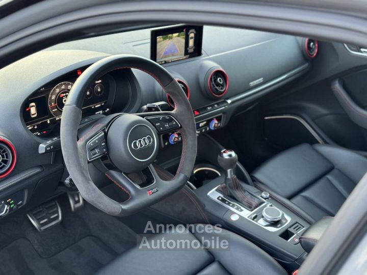 Audi RS3 Sportback - immat FR, sièges diamants, pack design RS, échap RS, B&O, magnetic, matrix - 17
