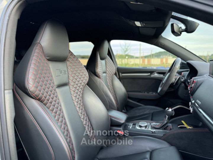 Audi RS3 Sportback - immat FR, sièges diamants, pack design RS, échap RS, B&O, magnetic, matrix - 18