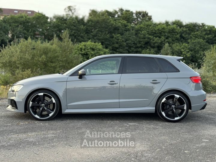 Audi RS3 Sportback - immat FR, sièges diamants, pack design RS, échap RS, B&O, magnetic, matrix - 20