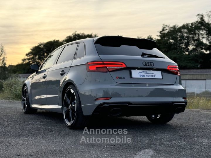 Audi RS3 Sportback - immat FR, sièges diamants, pack design RS, échap RS, B&O, magnetic, matrix - 22