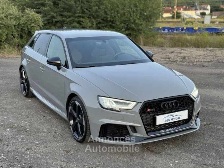 Audi RS3 Sportback - immat FR, sièges diamants, pack design RS, échap RS, B&O, magnetic, matrix - 24