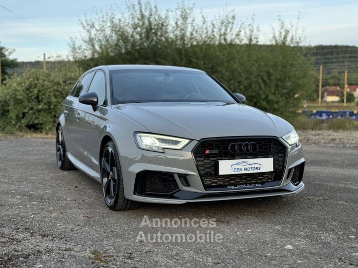 Audi RS3 Sportback - immat FR, sièges diamants, pack design RS, échap RS, B&O, magnetic, matrix - 25