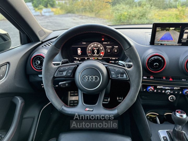 Audi RS3 Sportback - immat FR, sièges diamants, pack design RS, échap RS, B&O, magnetic, matrix - 30