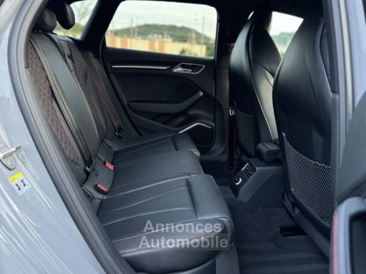 Audi RS3 Sportback - immat FR, sièges diamants, pack design RS, échap RS, B&O, magnetic, matrix - 31
