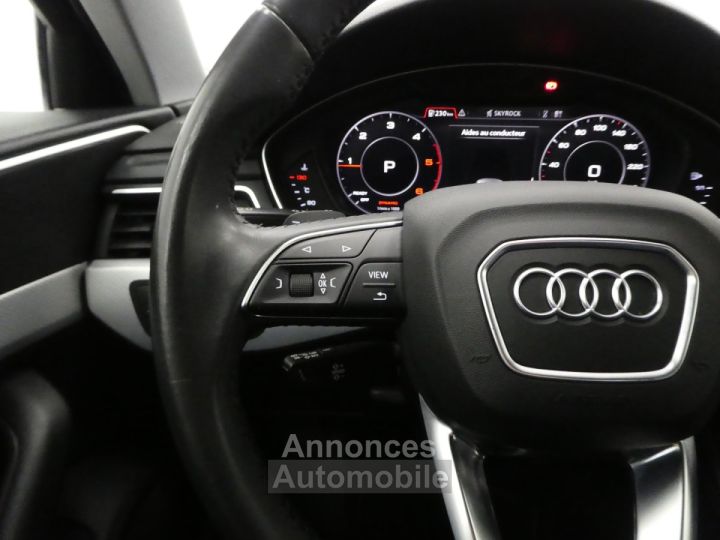 Audi A4 35 TDI 150CH DESIGN LUXE S TRONIC 7 EURO6D-T - 13