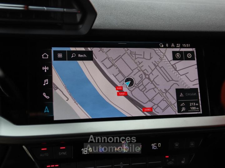 Audi A3 Sportback 15 35 TFSI 150 Business Line CUIR SIEGES ELECTRIQUES A MEMOIRE CHAUFFANTS - 11