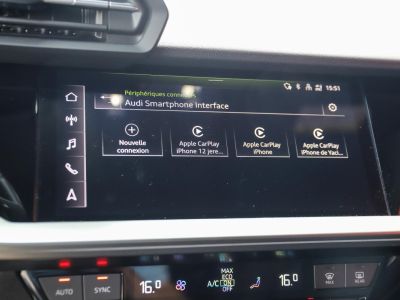 Audi A3 Sportback 15 35 TFSI 150 Business Line CUIR SIEGES ELECTRIQUES A MEMOIRE CHAUFFANTS   - 12