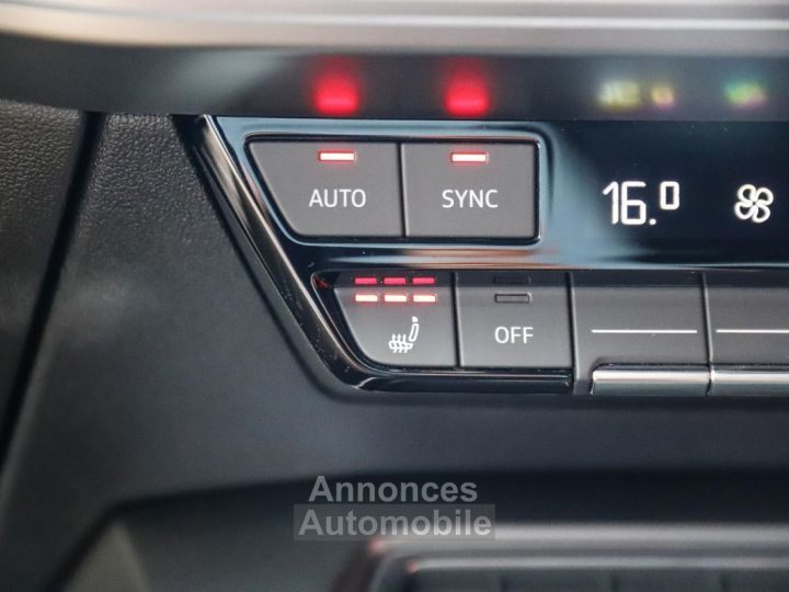 Audi A3 Sportback 15 35 TFSI 150 Business Line CUIR SIEGES ELECTRIQUES A MEMOIRE CHAUFFANTS - 15