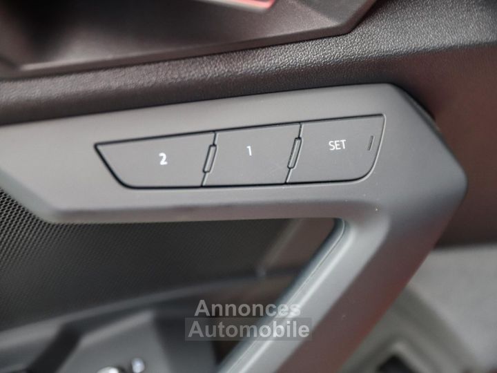 Audi A3 Sportback 15 35 TFSI 150 Business Line CUIR SIEGES ELECTRIQUES A MEMOIRE CHAUFFANTS - 40