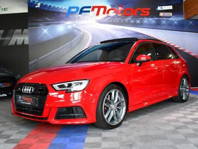 Audi S3 Sportback 20 TFSI 300 Quattro S-Tronic GPS Virtual Sièges Baquet TO Parc Assist Carbone JA 18   - 7