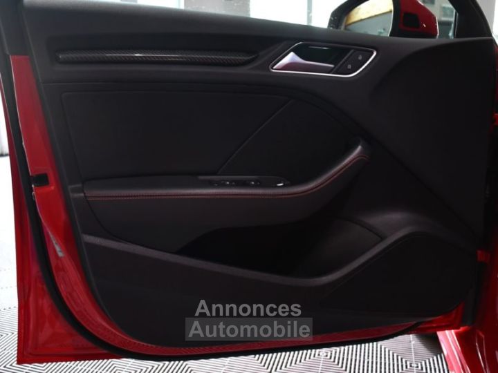 Audi S3 Sportback 20 TFSI 300 Quattro S-Tronic GPS Virtual Sièges Baquet TO Parc Assist Carbone JA 18 - 13