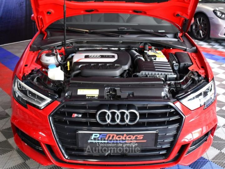 Audi S3 Sportback 20 TFSI 300 Quattro S-Tronic GPS Virtual Sièges Baquet TO Parc Assist Carbone JA 18 - 21