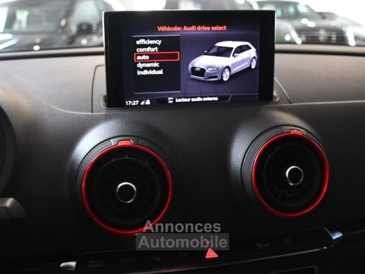 Audi S3 Sportback 20 TFSI 300 Quattro S-Tronic GPS Virtual Sièges Baquet TO Parc Assist Carbone JA 18 - 29