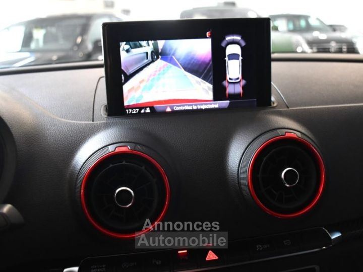 Audi S3 Sportback 20 TFSI 300 Quattro S-Tronic GPS Virtual Sièges Baquet TO Parc Assist Carbone JA 18 - 30