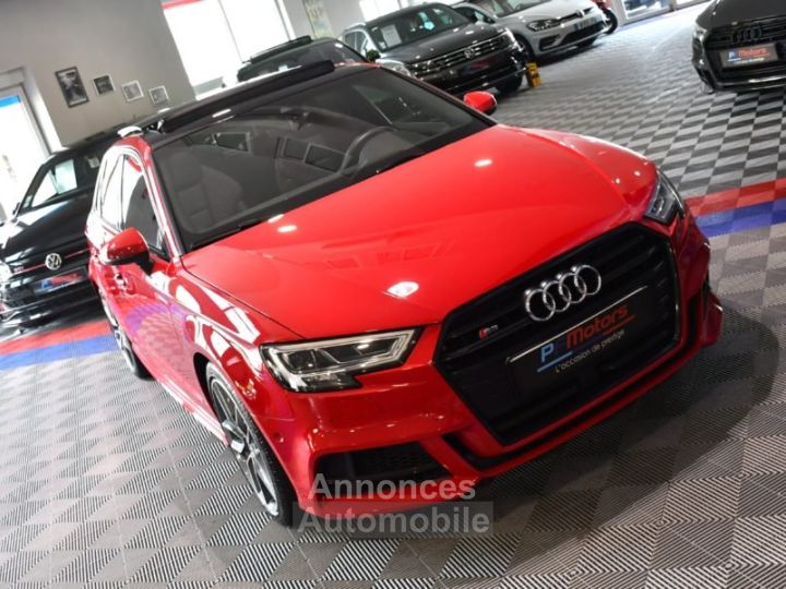 Audi S3 Sportback 20 TFSI 300 Quattro S-Tronic GPS Virtual Sièges Baquet TO Parc Assist Carbone JA 18 - 32