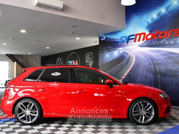 Audi S3 Sportback 20 TFSI 300 Quattro S-Tronic GPS Virtual Sièges Baquet TO Parc Assist Carbone JA 18 - 33