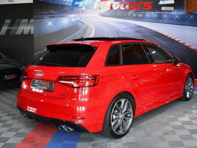 Audi S3 Sportback 20 TFSI 300 Quattro S-Tronic GPS Virtual Sièges Baquet TO Parc Assist Carbone JA 18   - 34